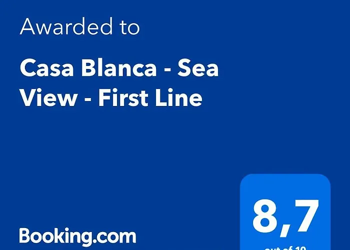 Casa Blanca - Sea View - First Line * 普拉亚戴尔雷安格莱斯